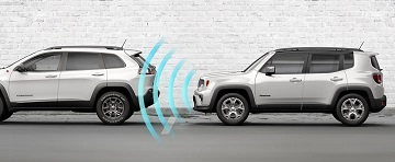 One of the safety features of the 2021 Jeep Renegade available at Rhythm Chrysler Dodge Jeep Ram
