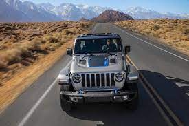 Exterior appearance of the 2021 Jeep Wrangler 4XE available at Rhythm Chrysler Didge Jeep Ram