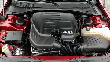 Engine appearance of the 2021 Chrysler 300 available at Rhythm Chrysler Dodge Jeep Ram