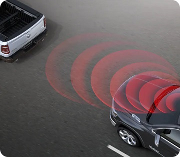 One of the safety features of the 2021 Ram 1500 available at Rhythm Chrysler Jeep Dodge Ram