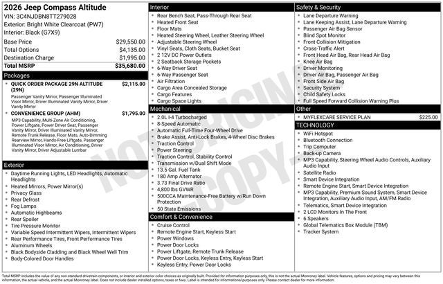 2026 Jeep Compass Latitude