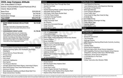 2026 Jeep Compass Latitude