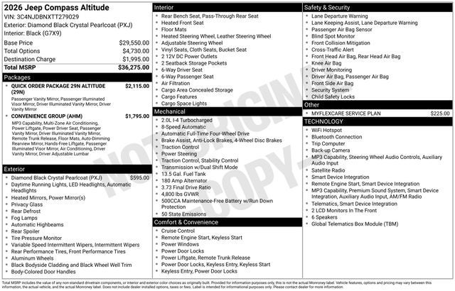 2026 Jeep Compass Latitude