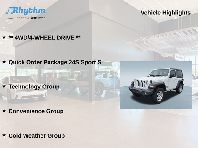 2019 Jeep Wrangler Sport S 4x4