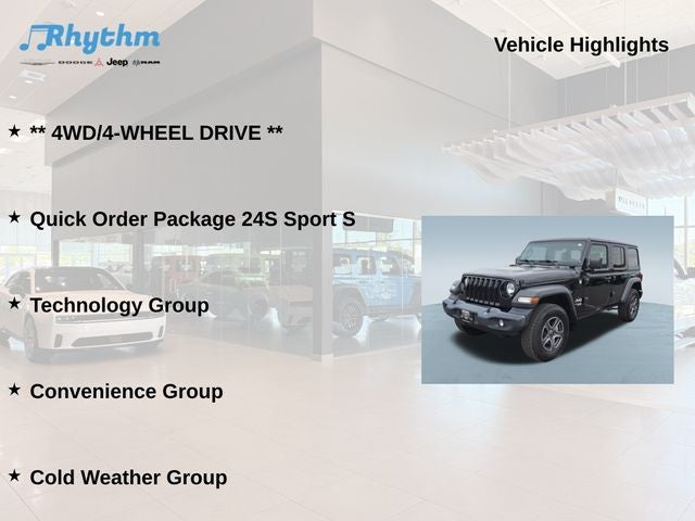 2019 Jeep Wrangler Unlimited Sport S 4x4