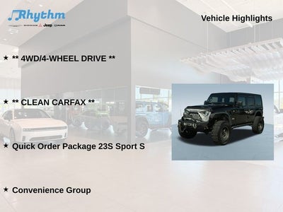 2018 Jeep Wrangler Unlimited Sport S 4x4
