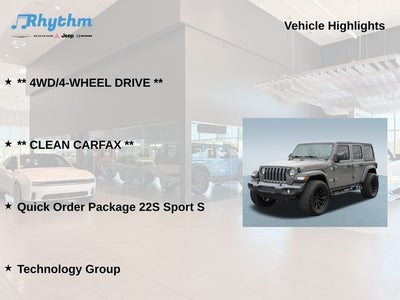 2021 Jeep Wrangler Unlimited Sport S 4x4