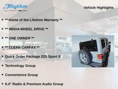 2021 Jeep Wrangler Unlimited Sport S 4x4