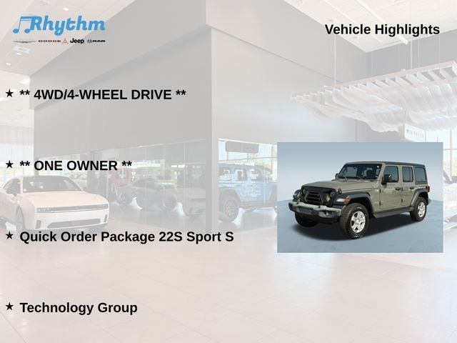 2020 Jeep Wrangler Unlimited Sport S 4x4