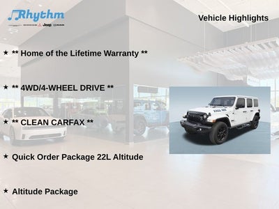 2021 Jeep Wrangler Unlimited Sahara Altitude 4x4
