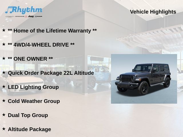 2021 Jeep Wrangler Unlimited Sahara Altitude 4x4