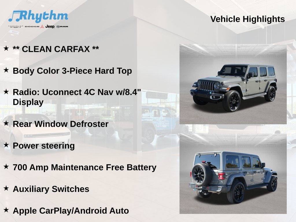 2022 Jeep Wrangler 4xe Unlimited Sahara 4xe