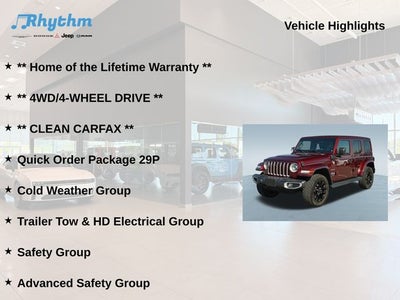 2021 Jeep Wrangler 4xe Unlimited Sahara 4x4