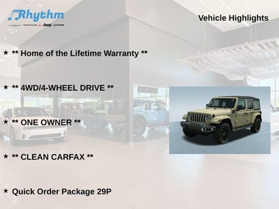 2022 Jeep Wrangler 4xe Unlimited Sahara 4x4
