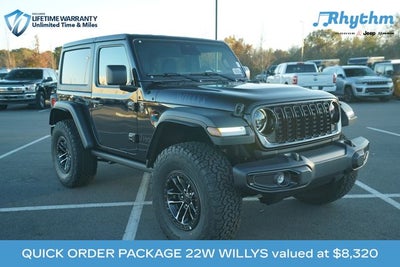 2026 Jeep Wrangler WRANGLER 2-DOOR WILLYS