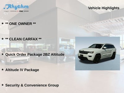2018 Jeep Grand Cherokee Altitude 4x2