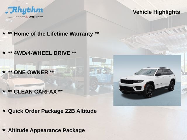 2022 Jeep Grand Cherokee Altitude 4x4