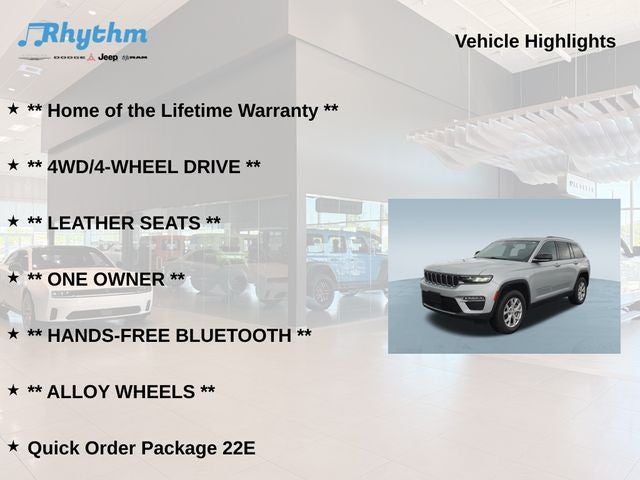 2022 Jeep Grand Cherokee Limited 4x4