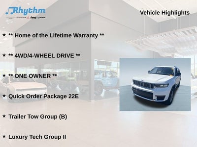 2022 Jeep Grand Cherokee L Limited 4x4