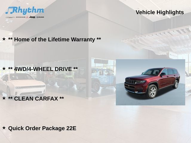 2022 Jeep Grand Cherokee L Limited 4x4