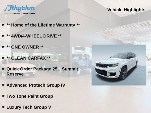 2023 Jeep Grand Cherokee L Summit Reserve 4x4