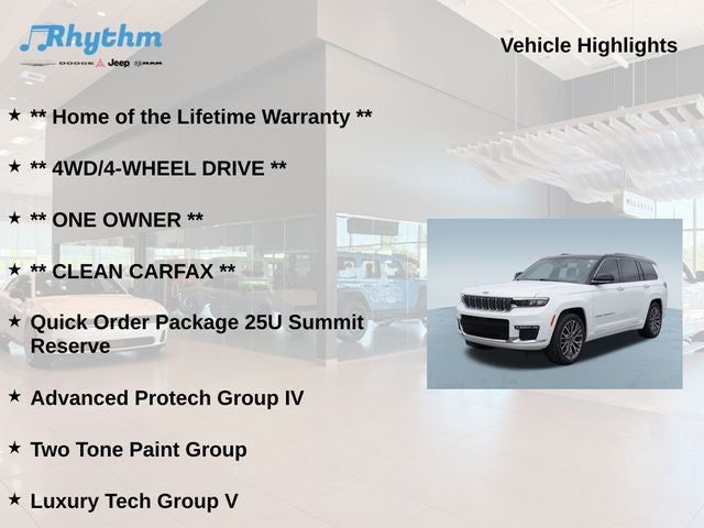 2023 Jeep Grand Cherokee L Summit Reserve 4x4