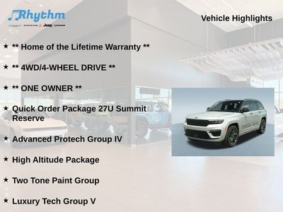 2023 Jeep Grand Cherokee 4xe Summit Reserve