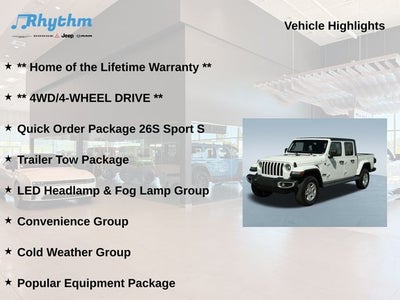 2022 Jeep Gladiator Sport S 4x4
