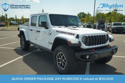 2025 Jeep Gladiator GLADIATOR RUBICON X 4X4