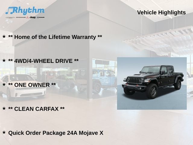 2025 Jeep Gladiator Mojave X
