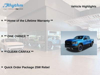 2022 RAM 1500 Rebel Crew Cab 4x2 5'7' Box