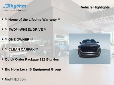 2024 RAM 1500 Big Horn Crew Cab 4x4 5'7' Box