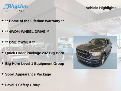 2023 RAM 1500 Big Horn Crew Cab 4x4 5'7' Box