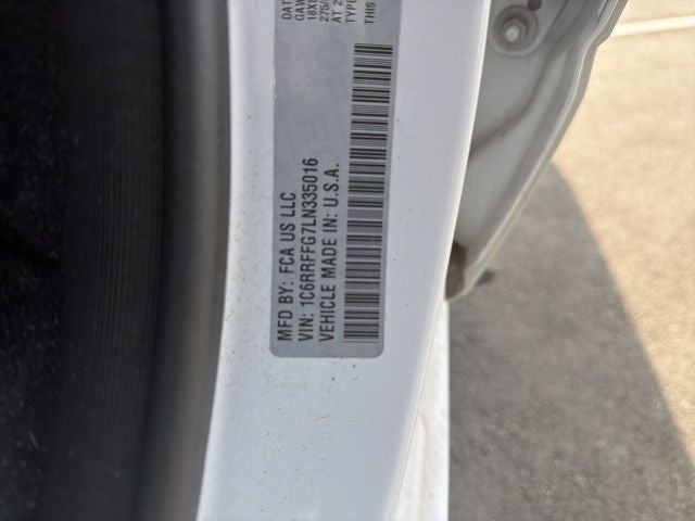 2020 RAM 1500 Big Horn Crew Cab 4x4 5'7' Box