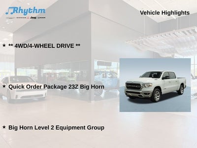 2022 RAM 1500 Big Horn Crew Cab 4x4 5'7' Box