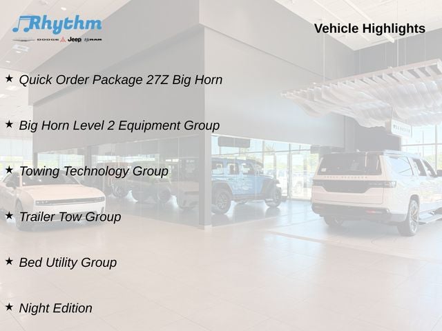 2026 RAM Ram 1500 RAM 1500 BIG HORN CREW CAB 4X4 5'7' BOX