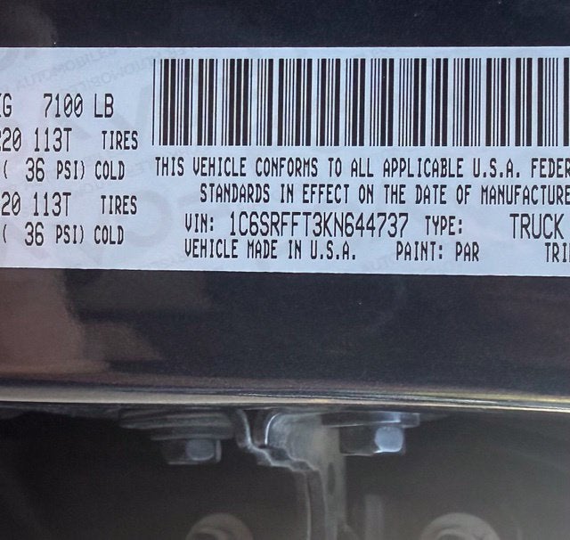 2019 RAM Ram 1500 Big Horn/Lone Star