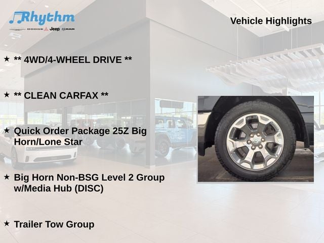 2019 RAM 1500 Big Horn/Lone Star Crew Cab 4x4 5'7' Box