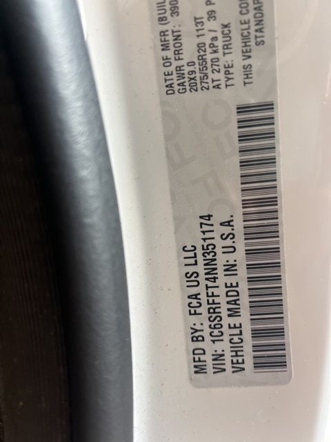 2022 RAM 1500 Big Horn Crew Cab 4x4 5'7' Box