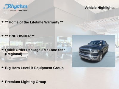 2023 RAM 1500 Lone Star Crew Cab 4x4 5'7' Box