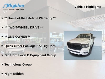 2023 RAM 1500 Big Horn Crew Cab 4x4 5'7' Box