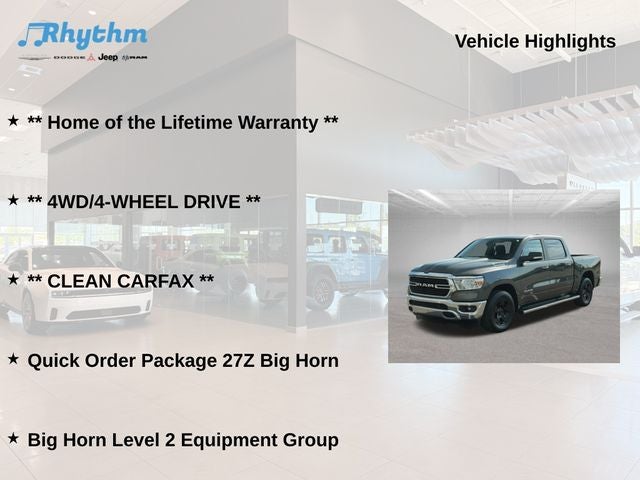 2021 RAM Ram 1500 Big Horn/Lone Star