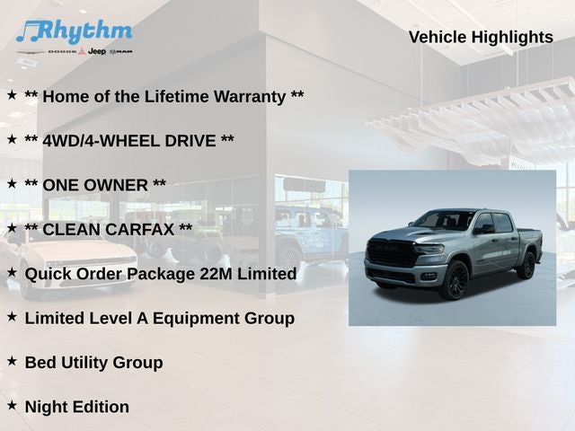 2025 RAM 1500 Limited Crew Cab 4x4 5'7' Box