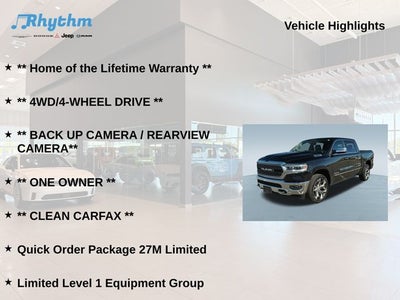 2021 RAM 1500 Limited Crew Cab 4x4 5'7' Box