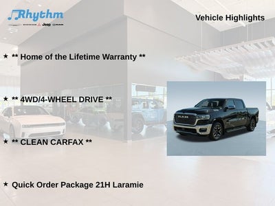 2025 RAM 1500 Laramie Crew Cab 4x4 5'7' Box