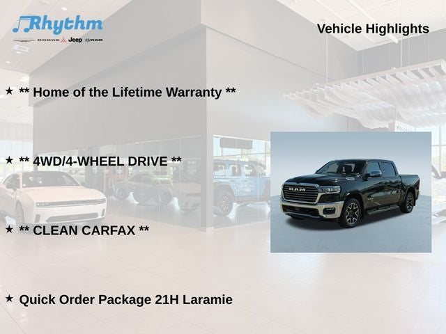 2025 RAM 1500 Laramie Crew Cab 4x4 5'7' Box