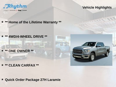 2024 RAM 1500 Laramie Crew Cab 4x4 5'7' Box