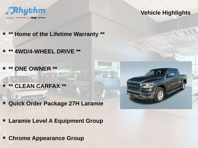 2021 RAM 1500 Laramie Crew Cab 4x4 5'7' Box