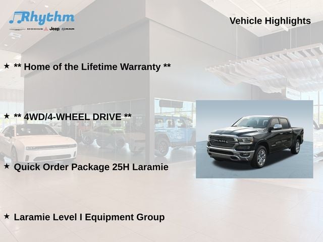 2022 RAM 1500 Laramie Crew Cab 4x4 5'7' Box