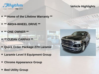 2022 RAM 1500 Laramie Crew Cab 4x4 5'7' Box